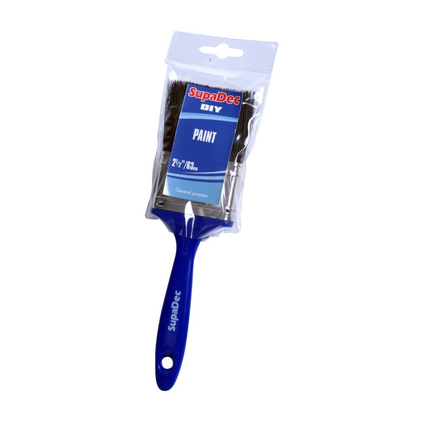 Supadec DIY Paint Brush 2.5Inch 63.5mm Supadec DIY Paint Brush 2.5Inch 63.5mm